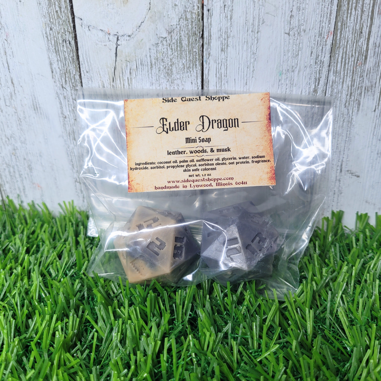 Elder Dragon Dice Mini Soap