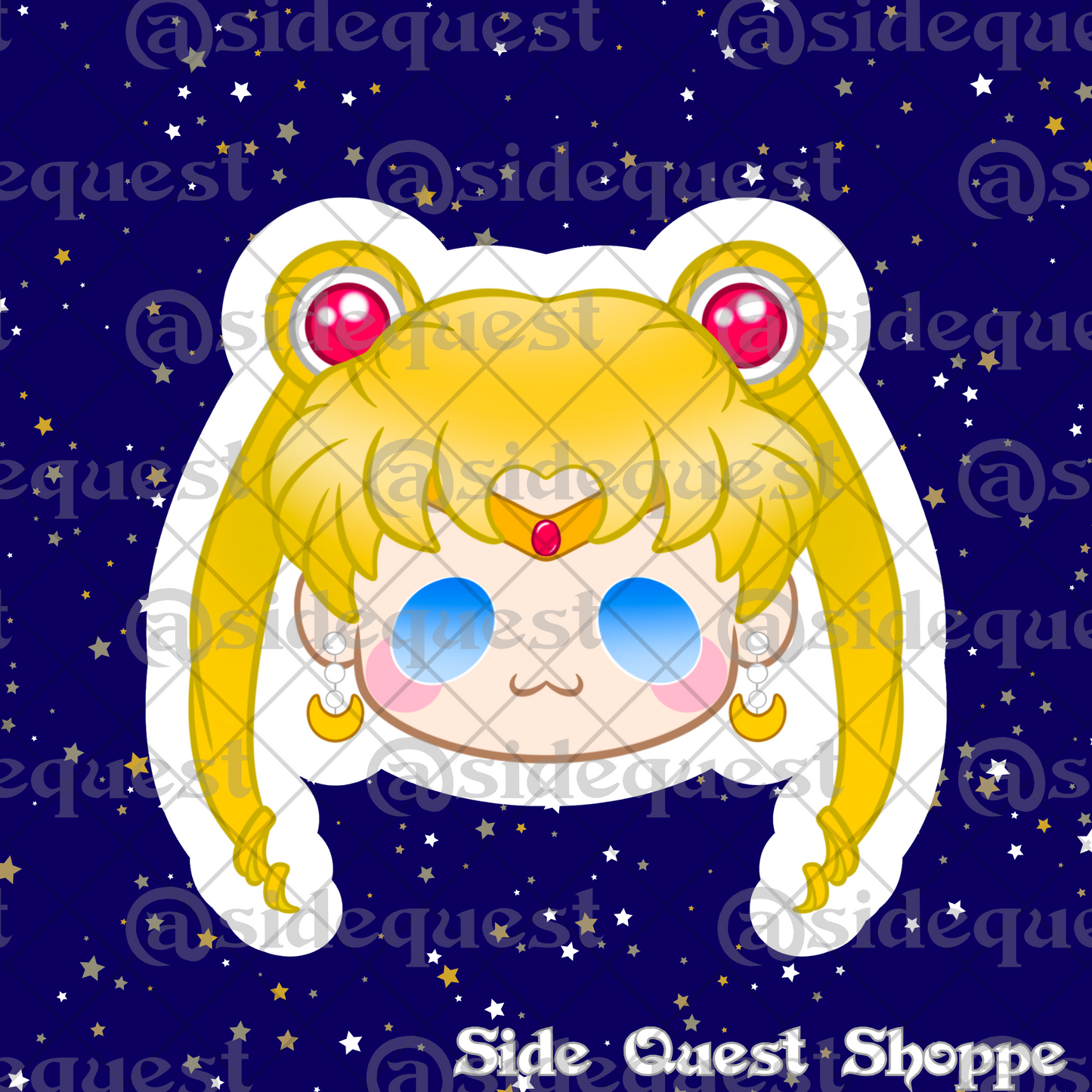 Shoujo Senshi Anime Water Resistant Vinyl Sticker