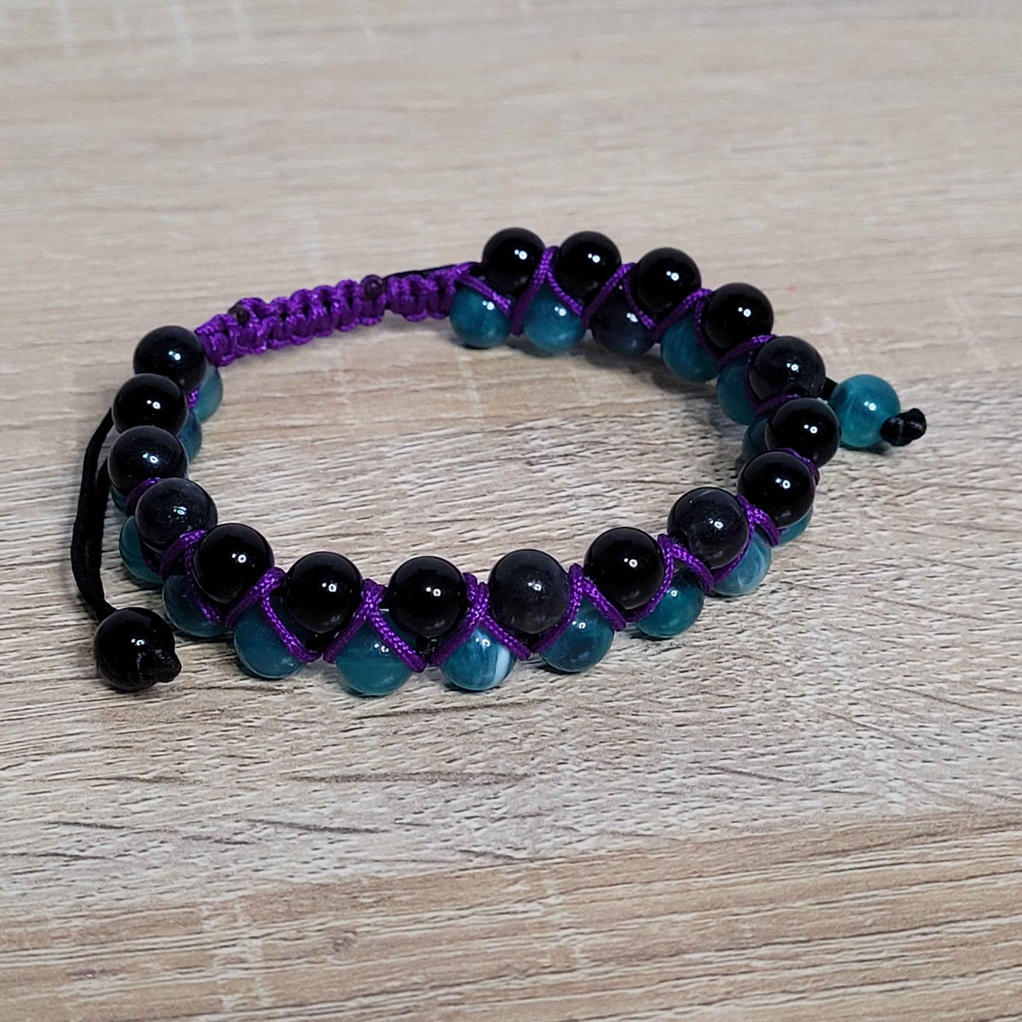Abyss Double Row Bead Bracelet