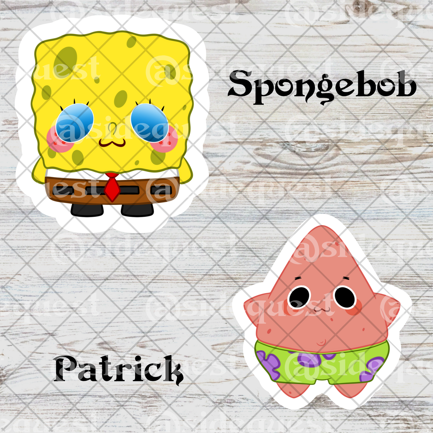 Nickel Cartoons Water Resistant Vinyl Sticker