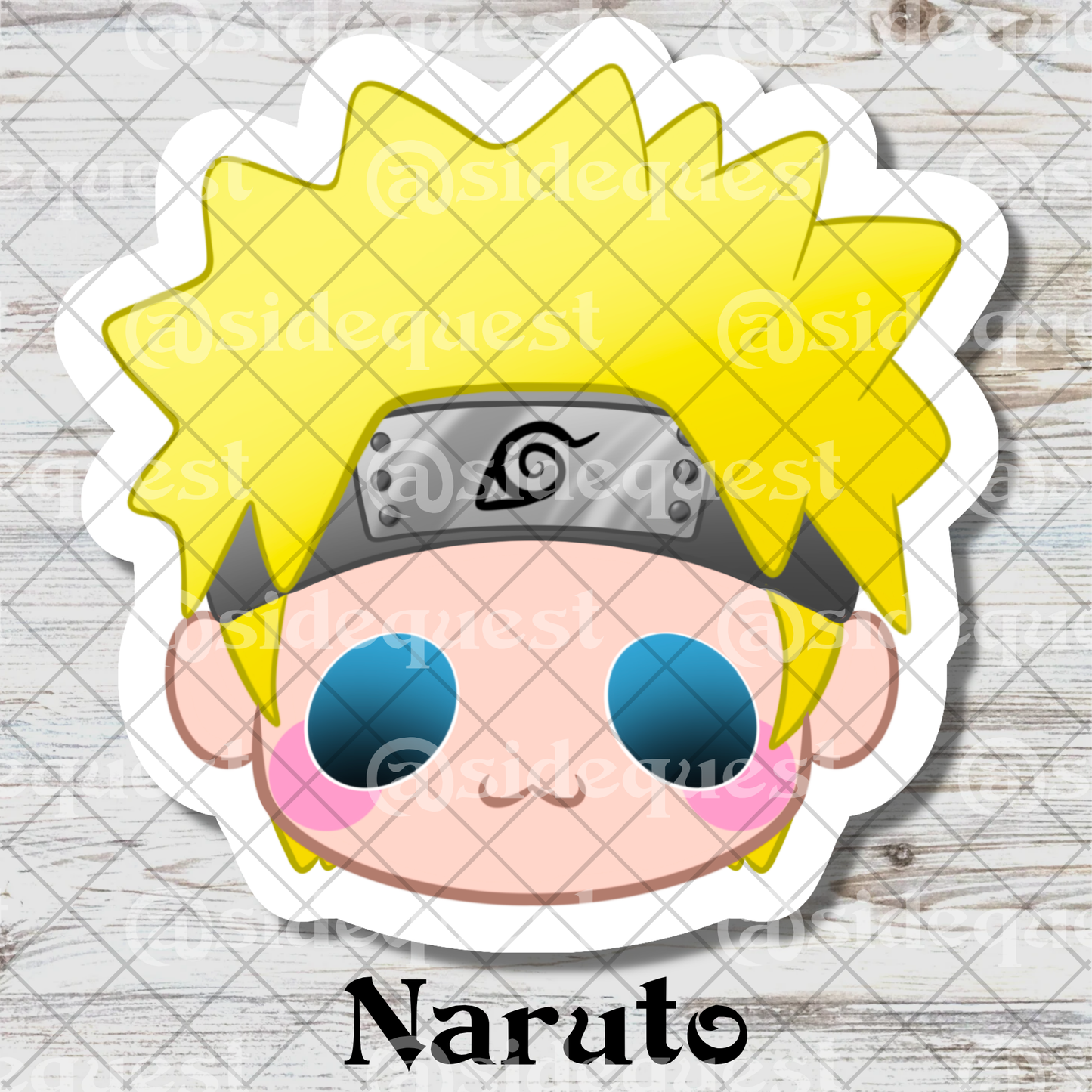 Ninja Anime Water Resistant Vinyl Sticker