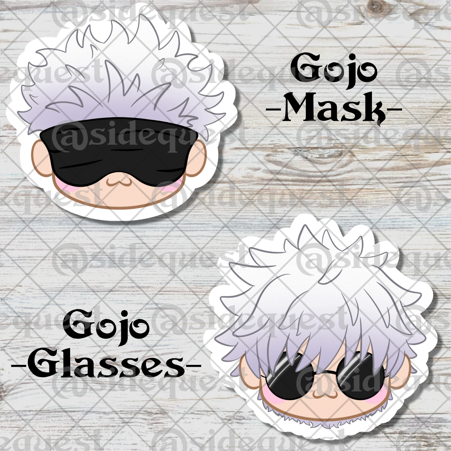 Just Me and My Demon Anime Water Resistant Vinyl Sticker