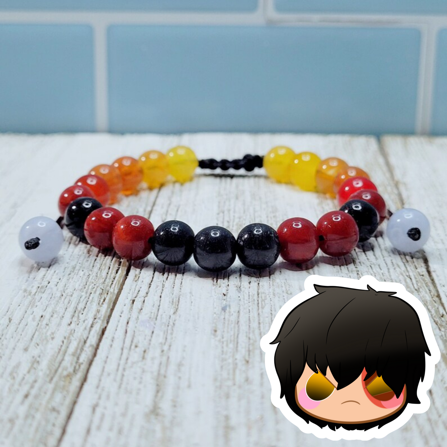 Zuko Adjustable Bead Bracelet