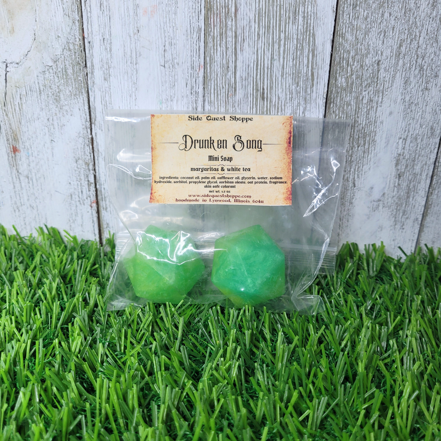 Drunken Song Dice Mini Soap