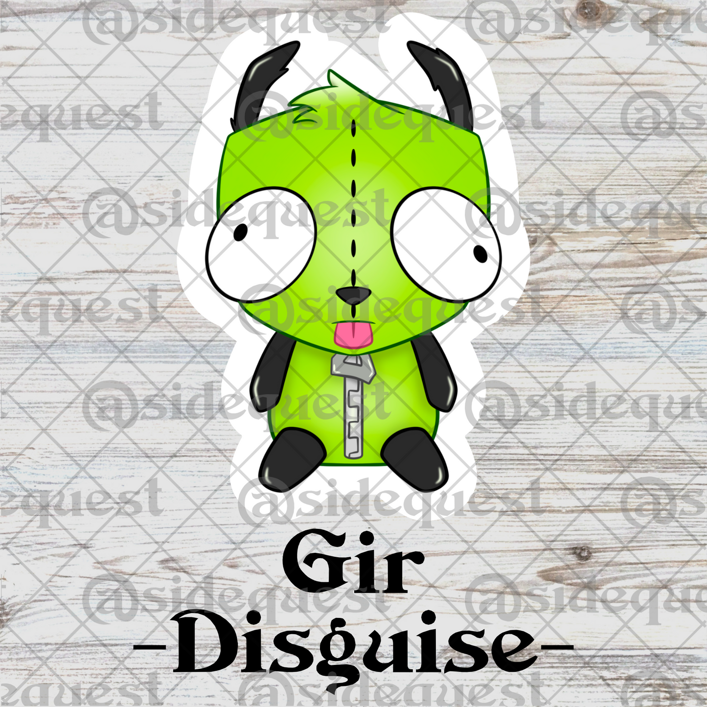 Nick Cartoons Water Resistant Vinyl Sticker
