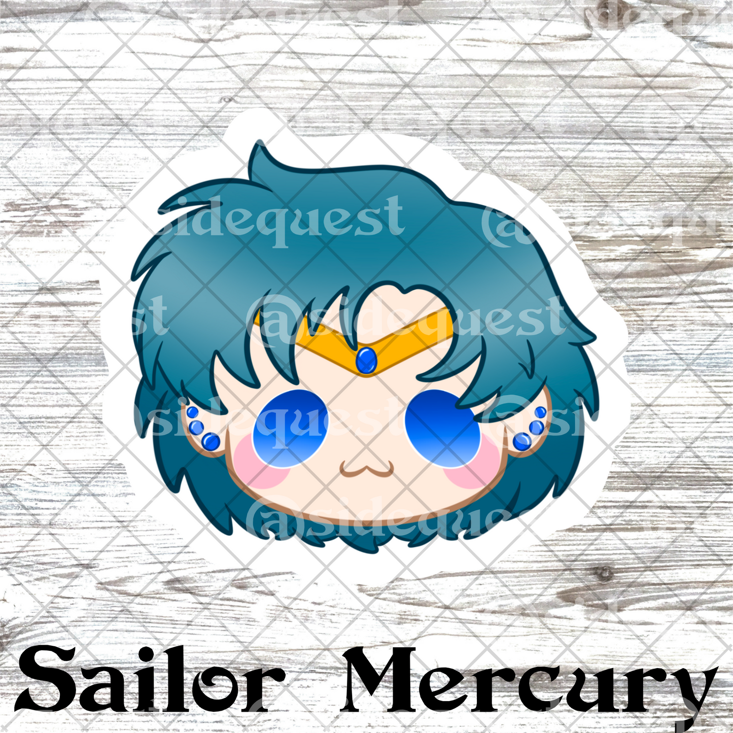 Shoujo Senshi Anime Water Resistant Vinyl Sticker