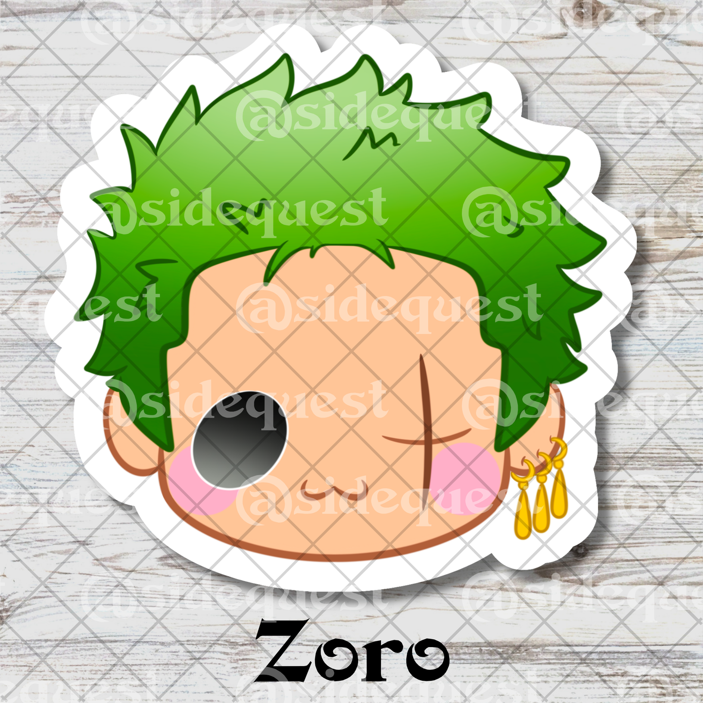 Over 1,000 Chapters Anime Water Resistant Vinyl Sticker