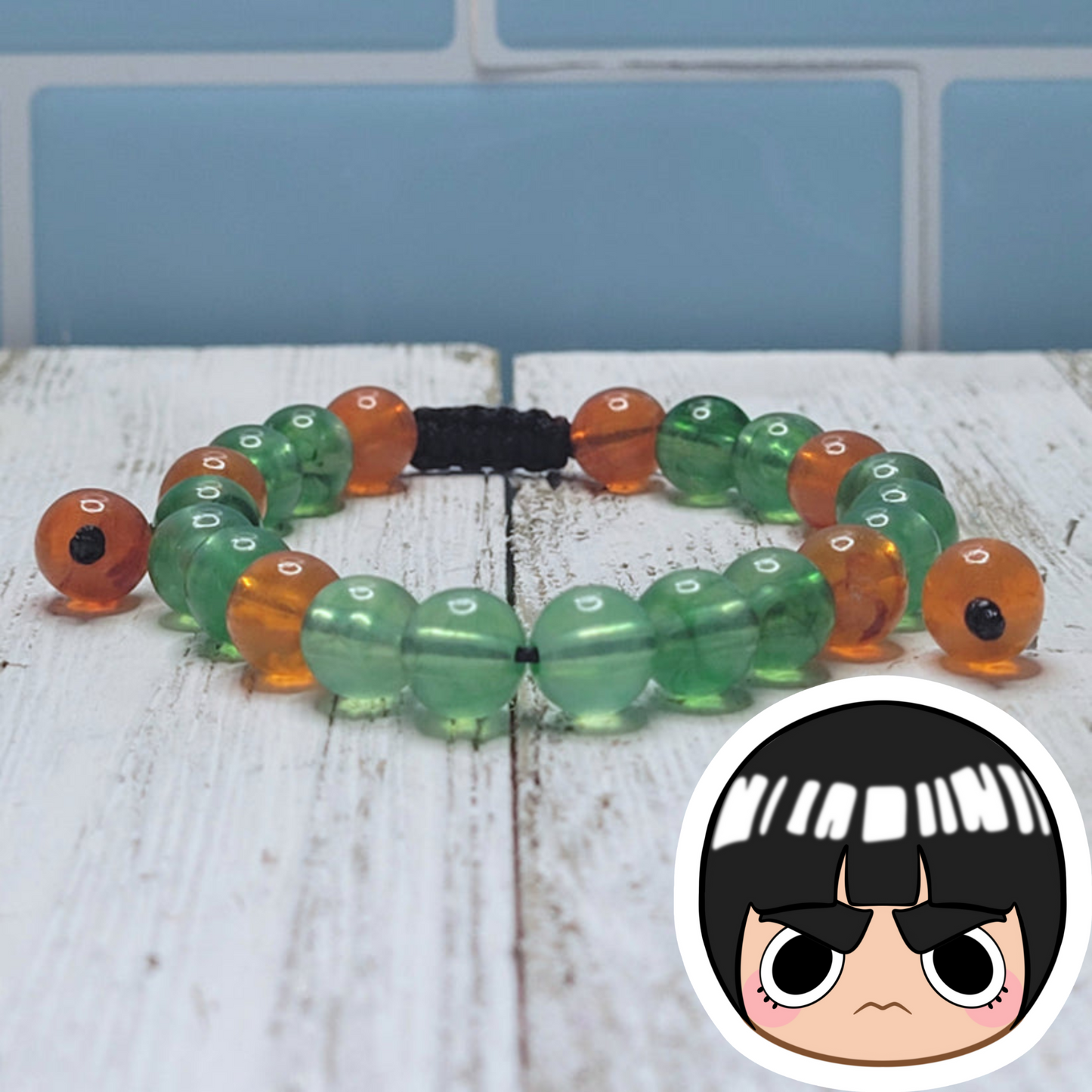 Rock Lee Adjustable Bead Bracelet