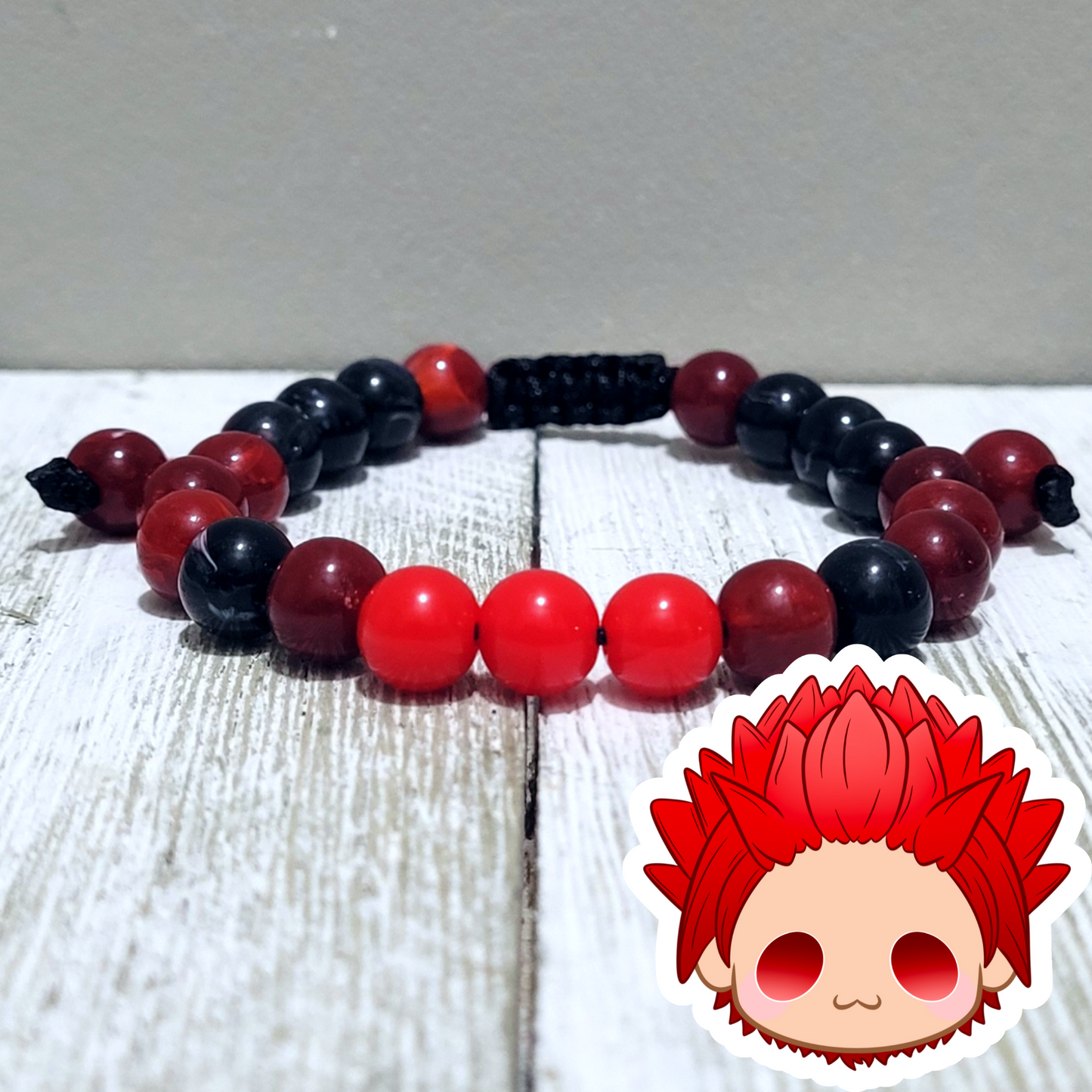 Kirishima Adjustable Bead Bracelet