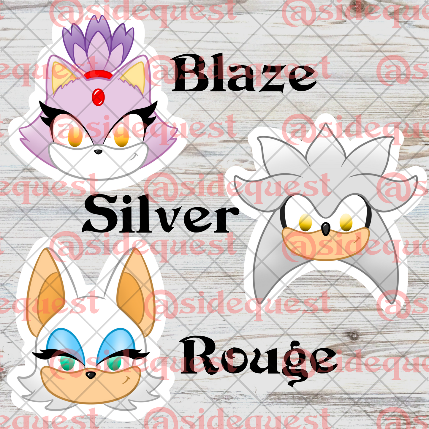 Super Hedgehogs Water Resistant Vinyl Sticker