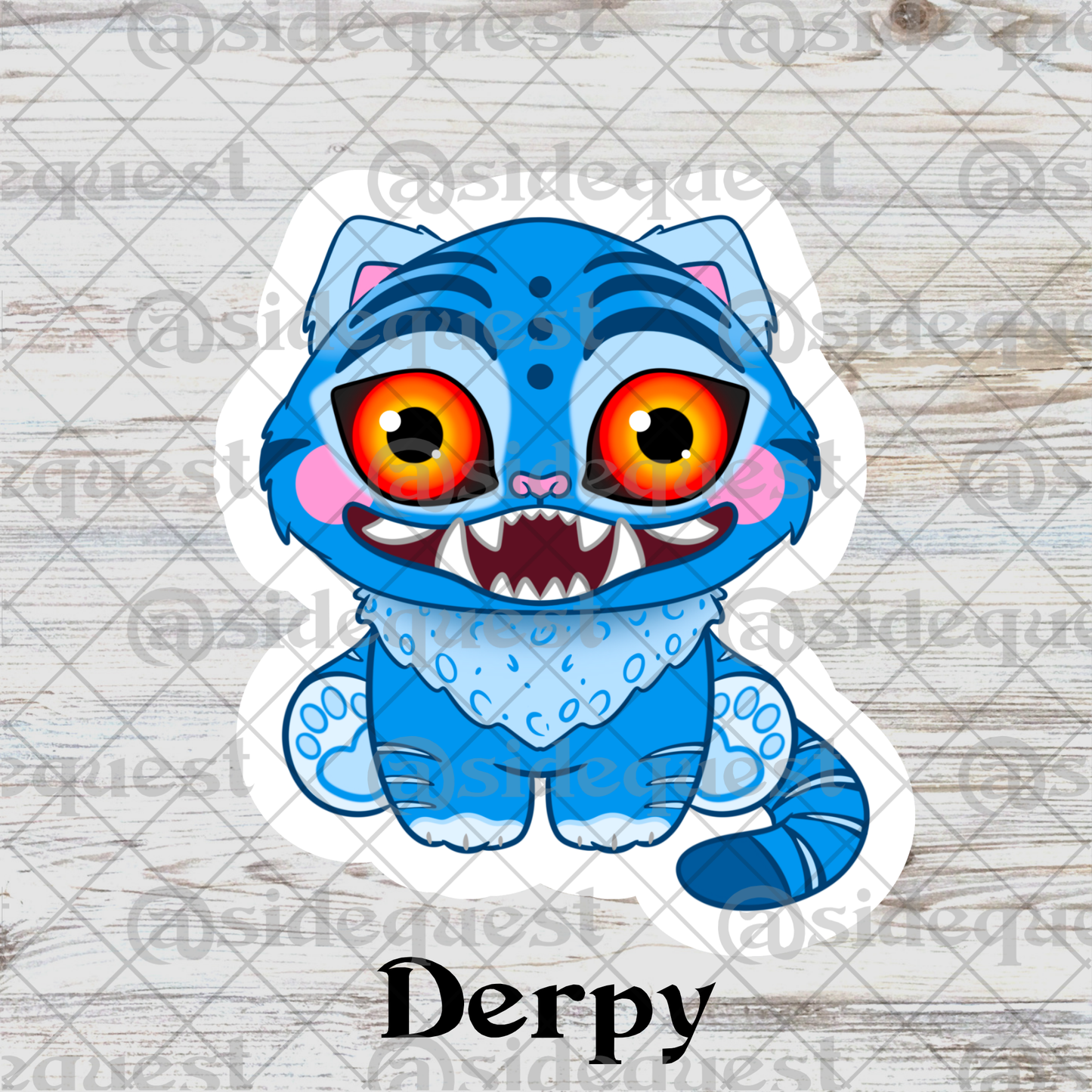 Kpop Demon Slayer Water Resistant Vinyl Sticker
