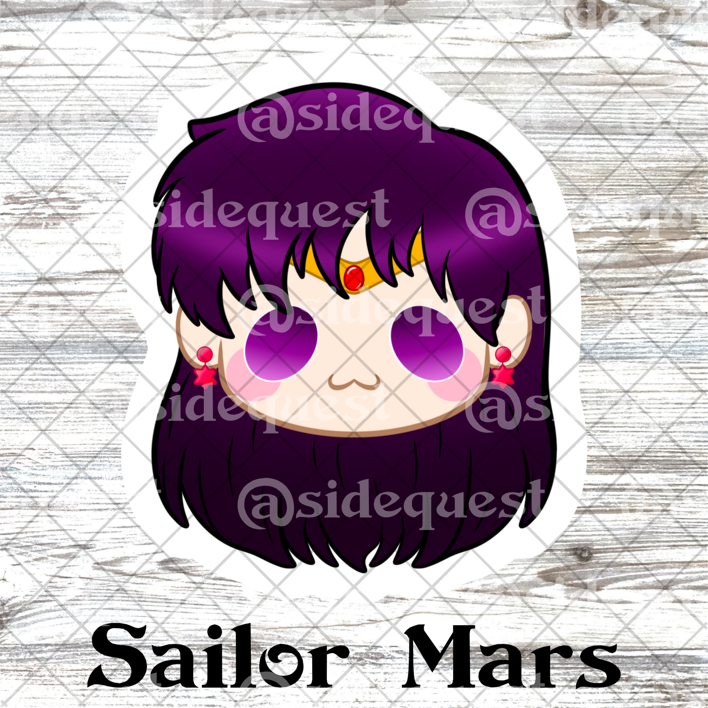 Shoujo Senshi Anime Water Resistant Vinyl Sticker