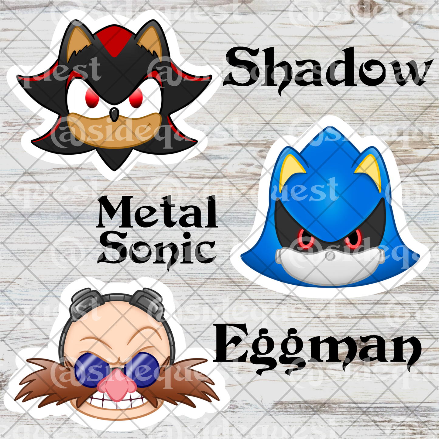 Super Hedgehogs Water Resistant Vinyl Sticker