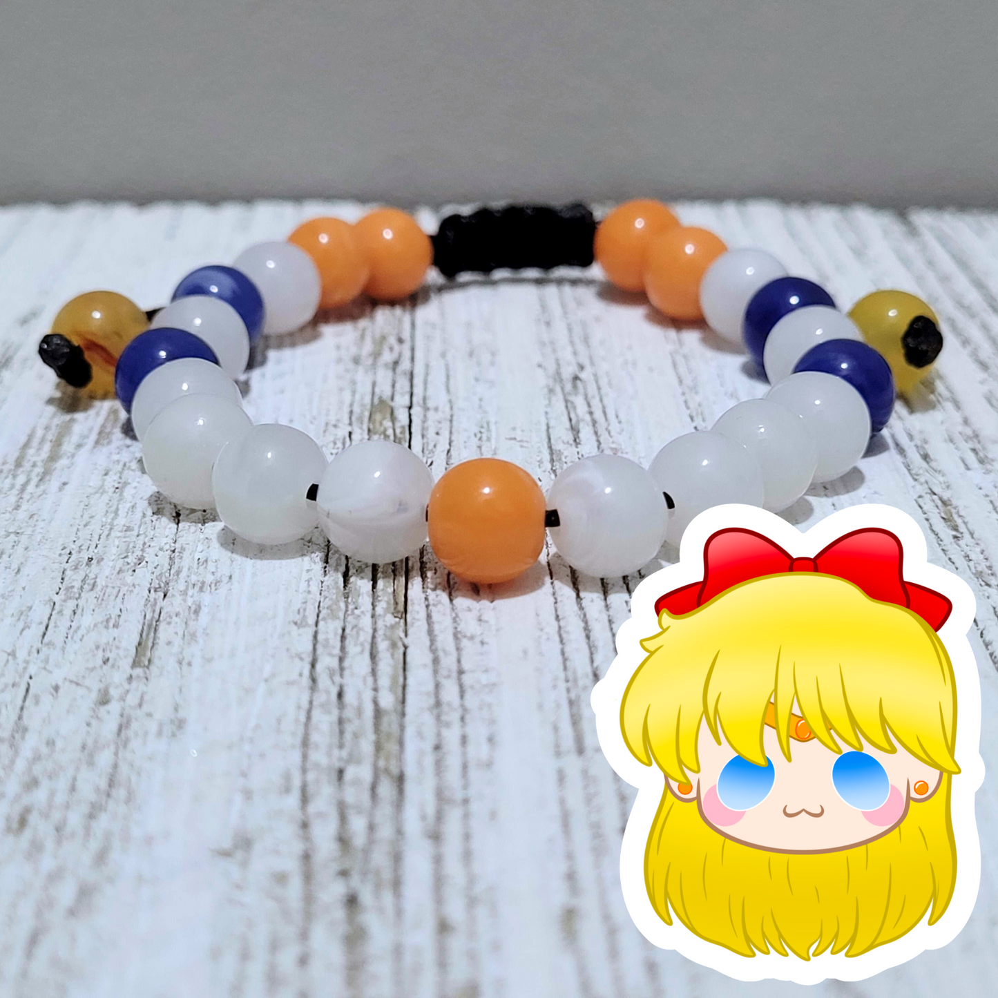 Sailor Venus Adjustable Bead Bracelet