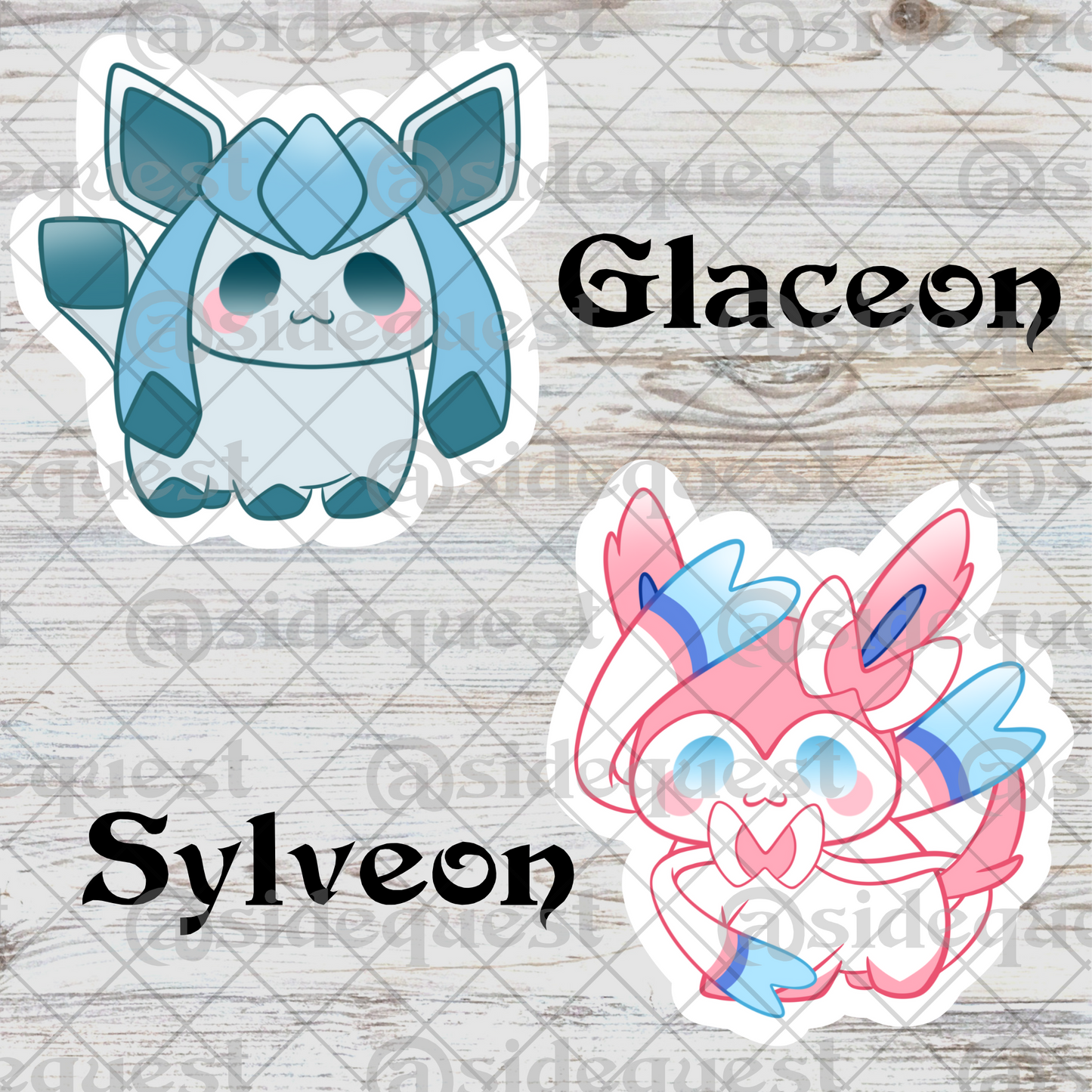 Pocket Creatures Game Water Resistant Vinyl Sticker