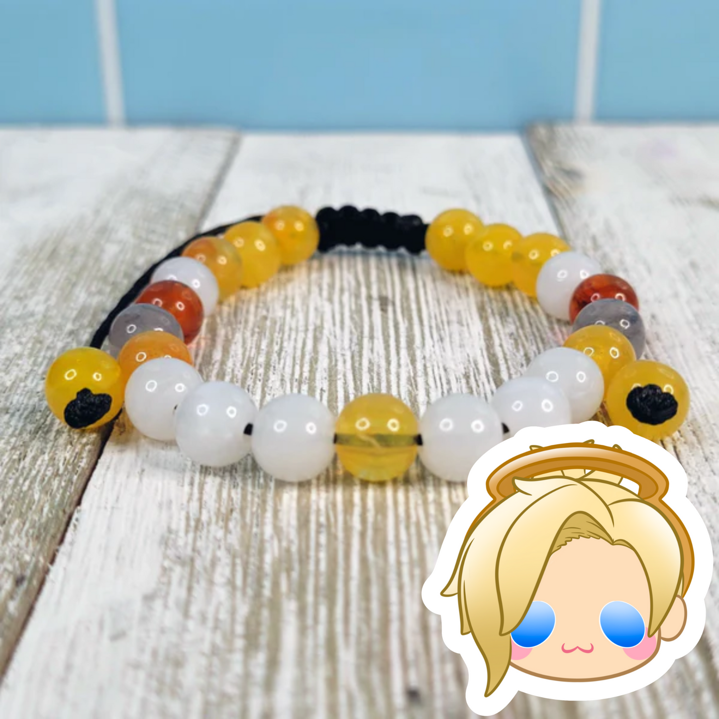 Mercy Adjustable Bead Bracelet