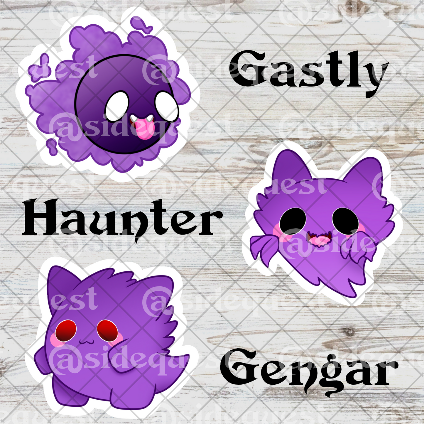 Pocket Creatures Game Water Resistant Vinyl Sticker