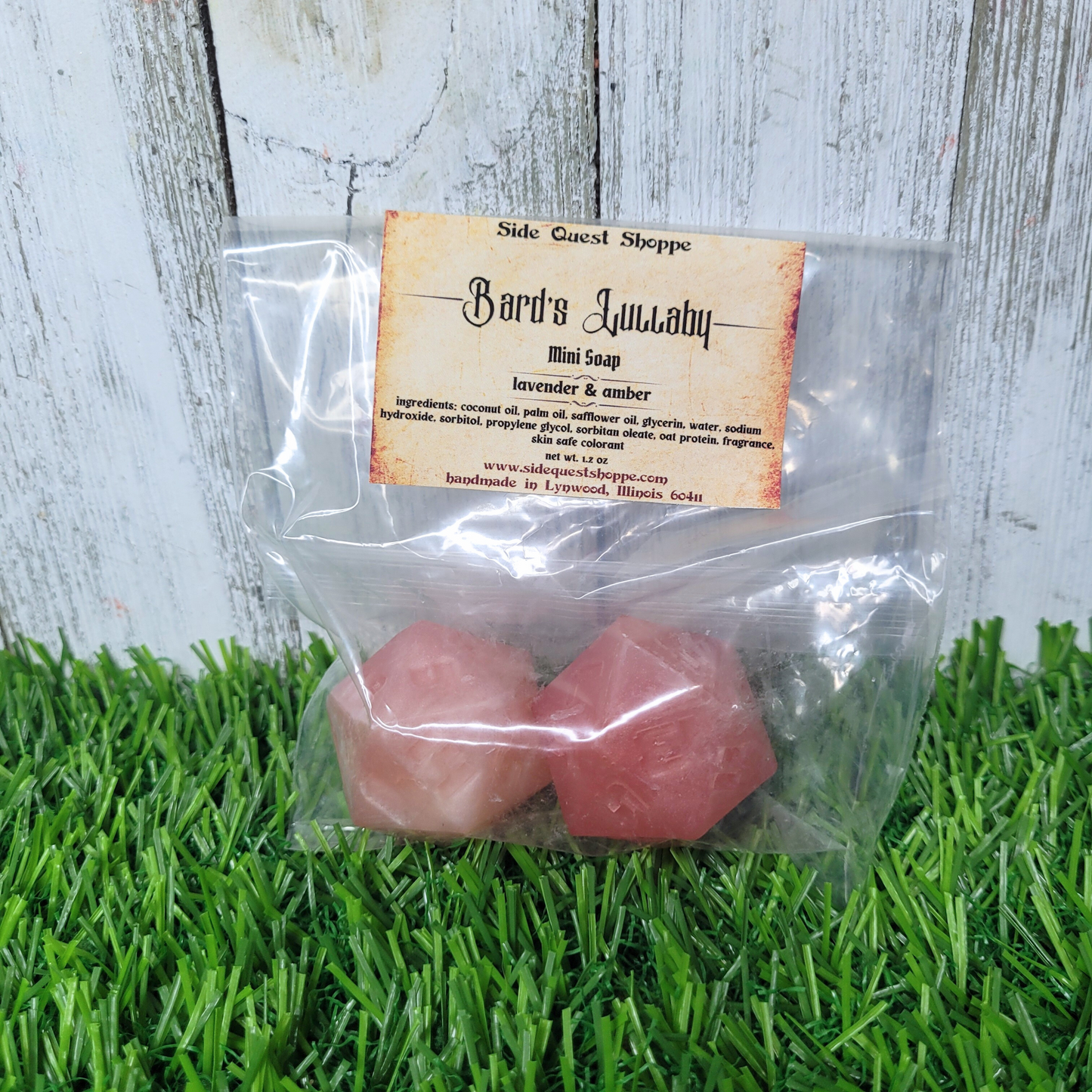 Bard's Lullaby Dice Mini Soap