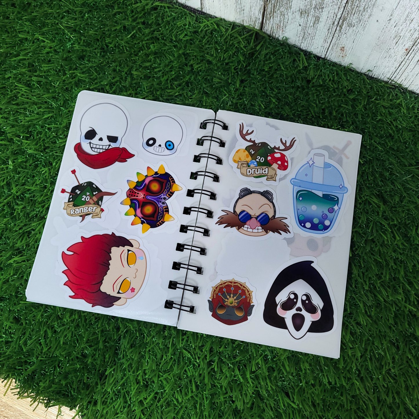 Foxy Evolutions Reusable Sticker Book