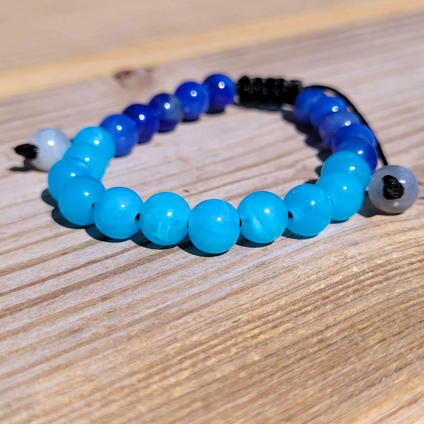 Steve Adjustable Bead Bracelet