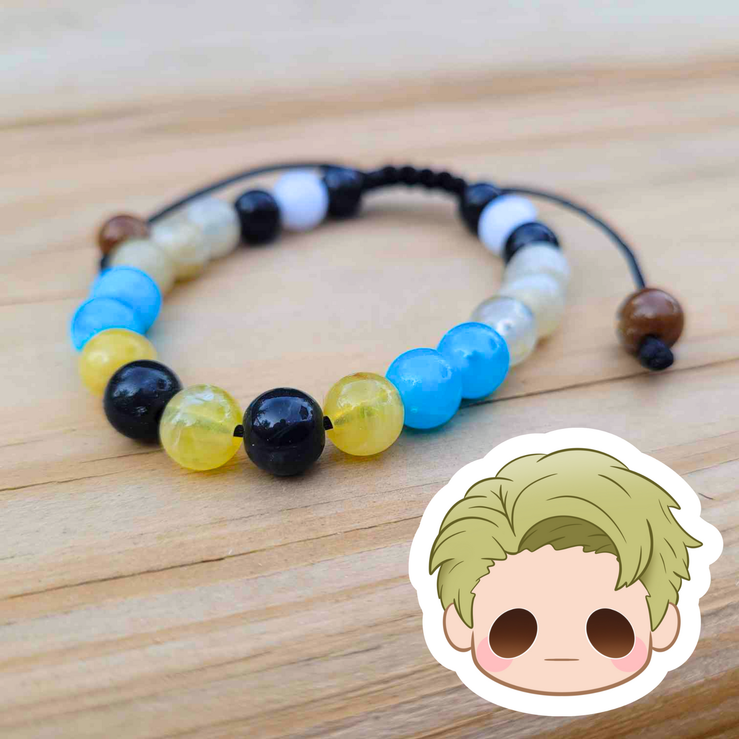 Nanami Adjustable Bead Bracelet
