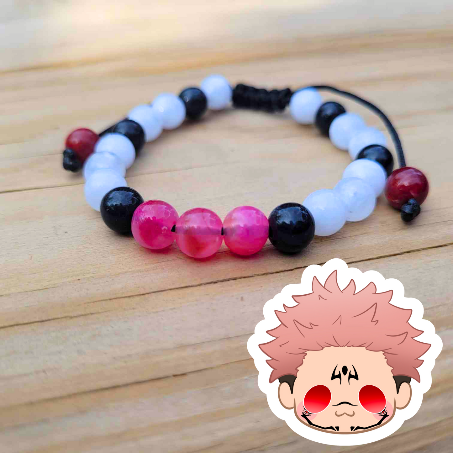 Sukuna Adjustable Bead Bracelet