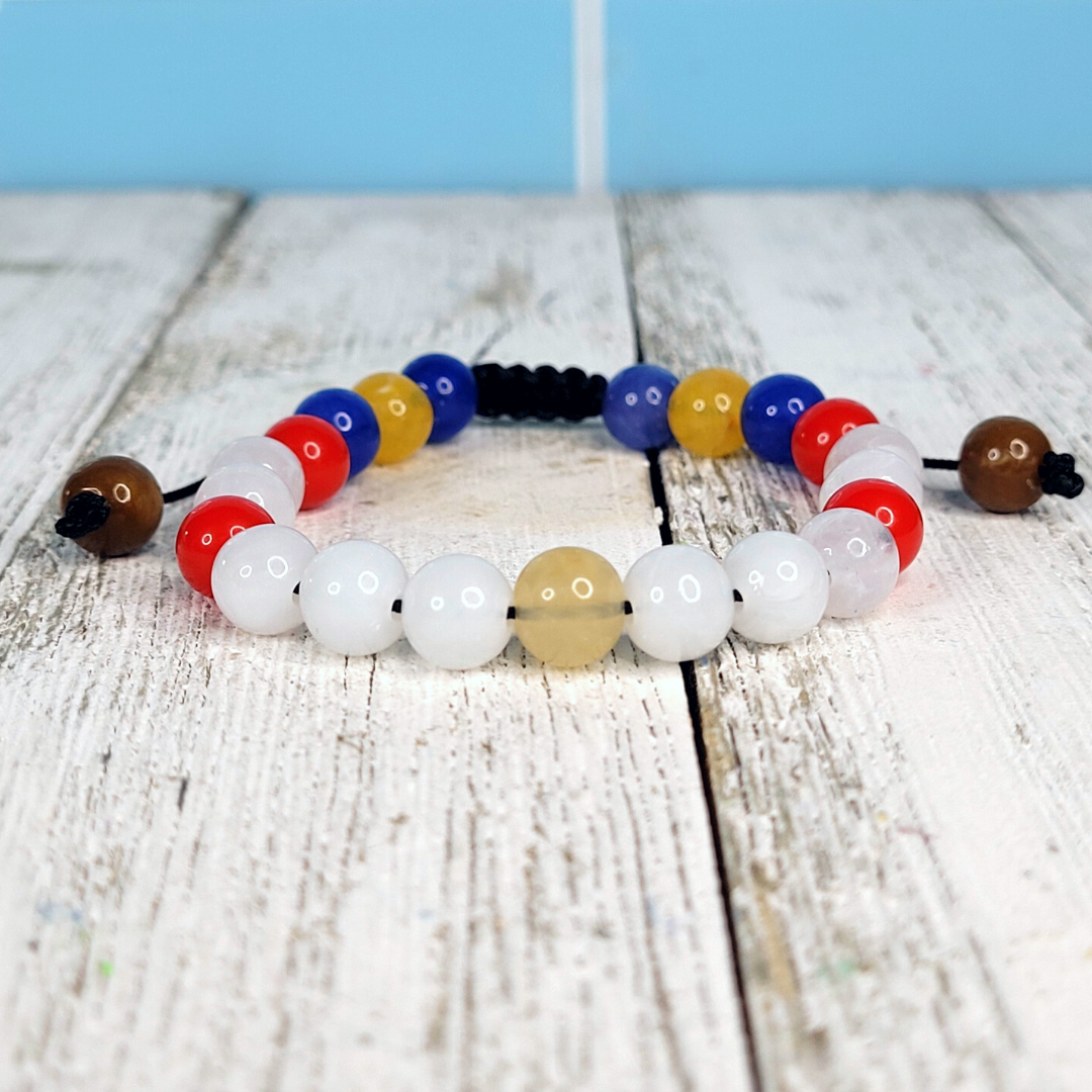 Toad Adjustable Bead Bracelet