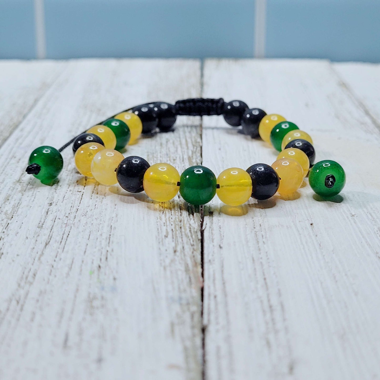 Dio Adjustable Bead Bracelet