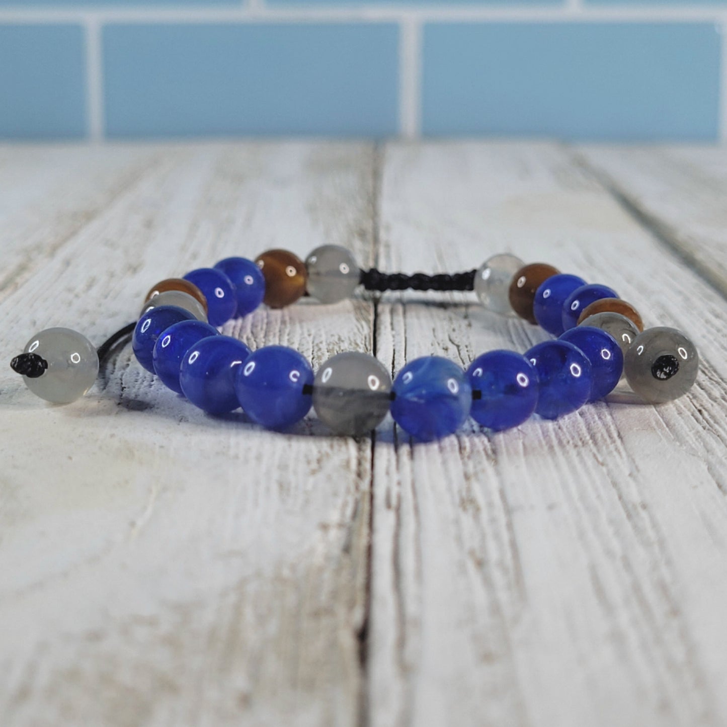 Inosuke Adjustable Bead Bracelet