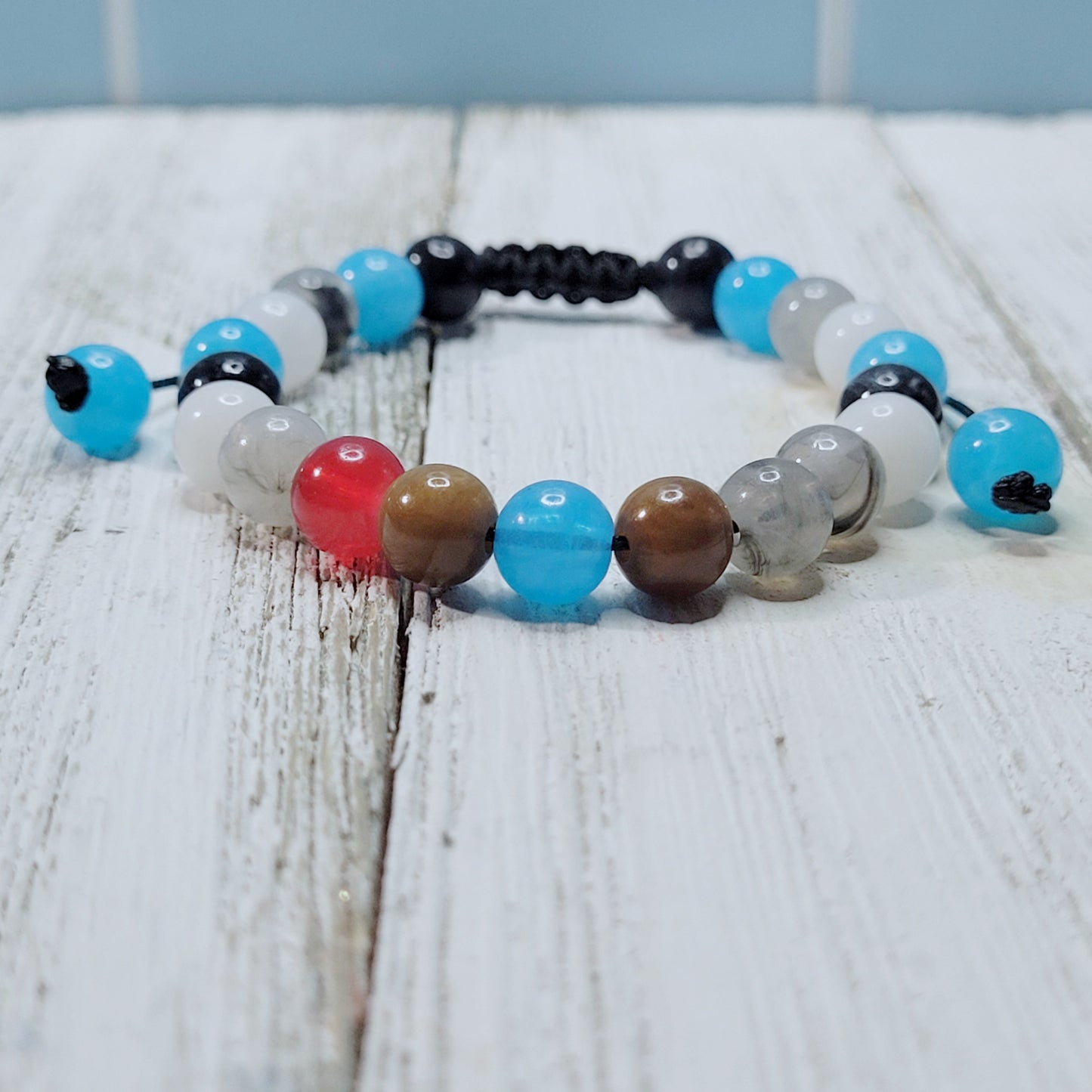 Cyborg Adjustable Bead Bracelet