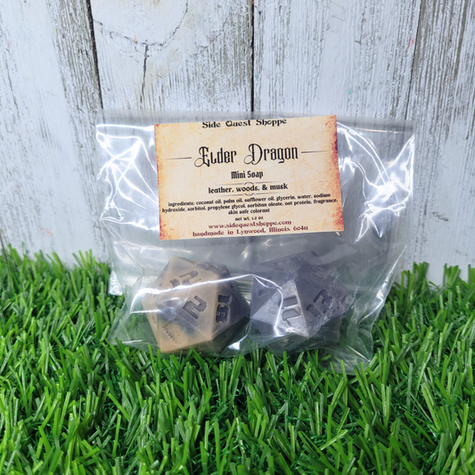Elder Dragon Dice Mini Soap