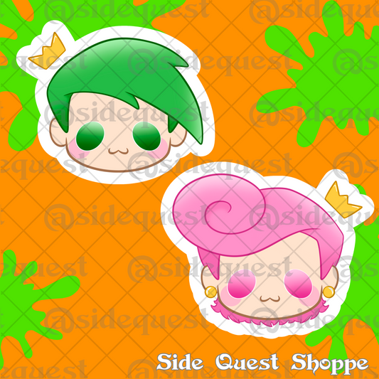 Nick Cartoons Water Resistant Vinyl Sticker