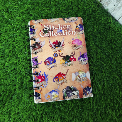 DnD Reusable Sticker Book