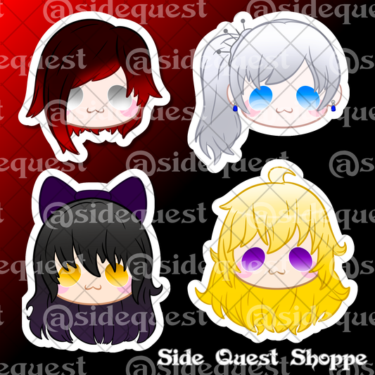 Red Riding Hood Water Resistant Vinyl Sticker