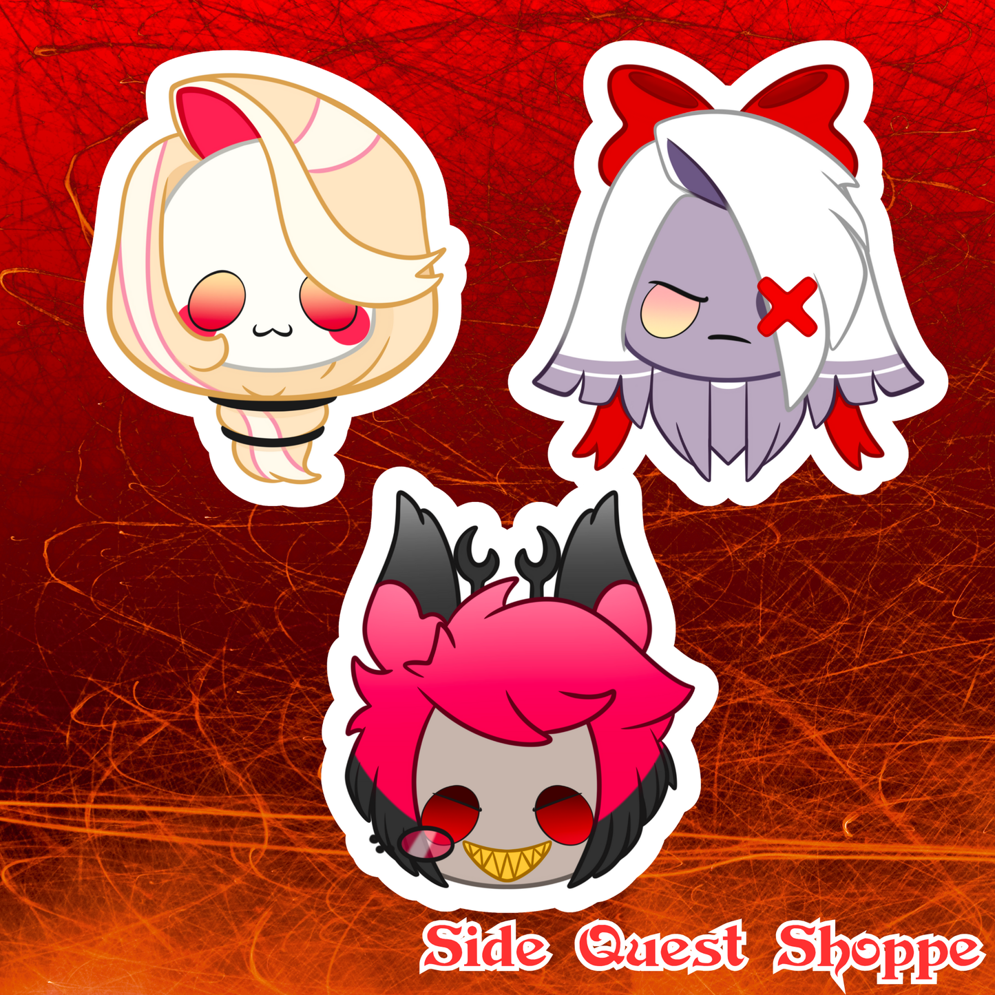 Hazbin Water Resistant Vinyl Sticker