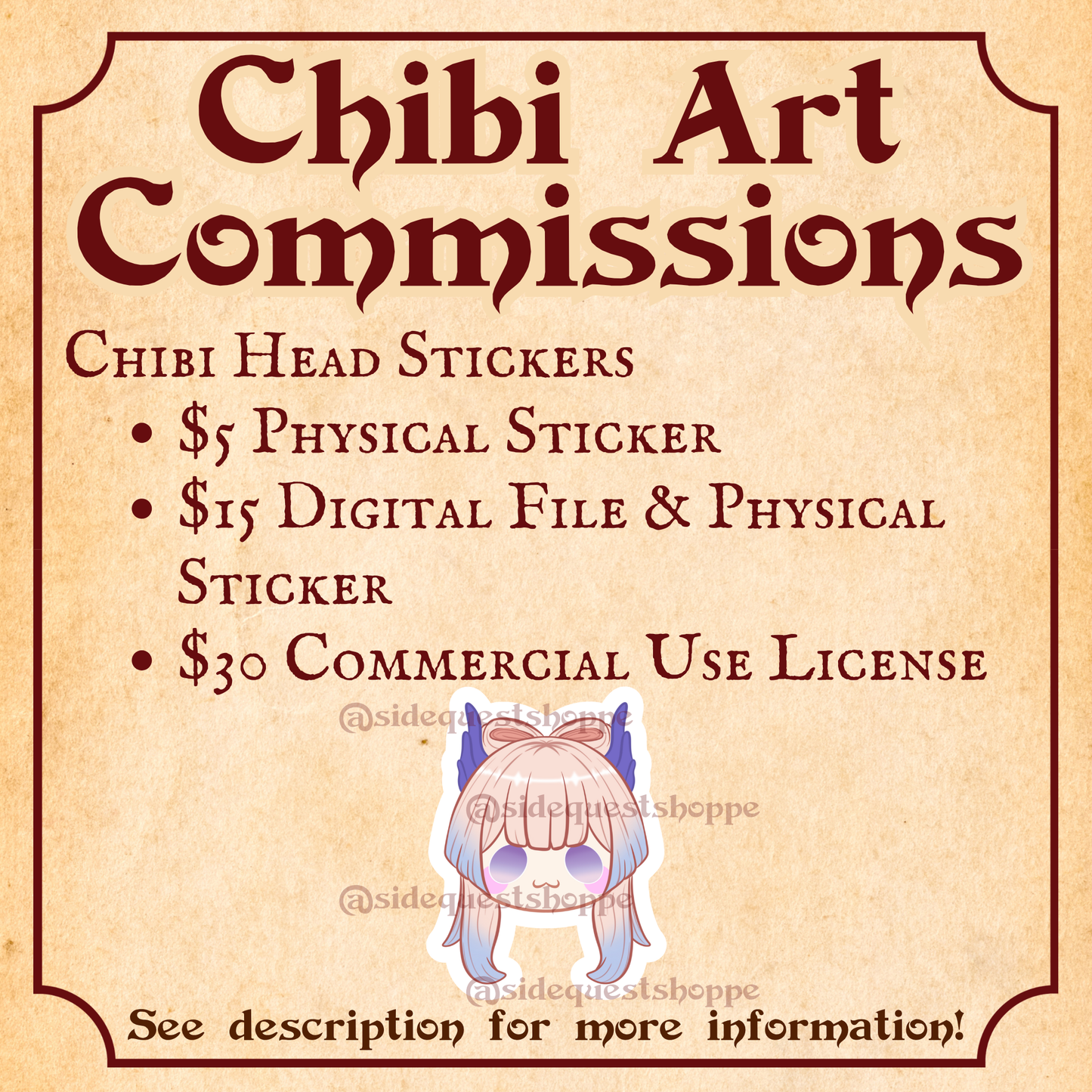 Chibi Art Commissions