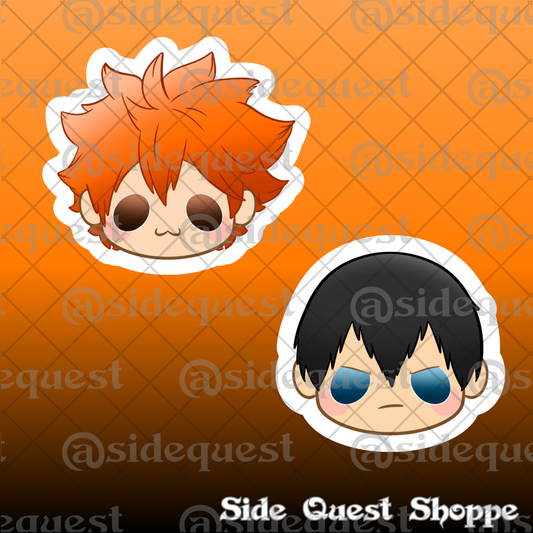 High School Volleyball Team Water Resistant Vinyl Sticker