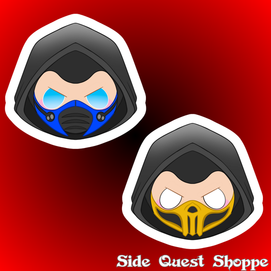 Combat Game Water Resistant Vinyl Sticker