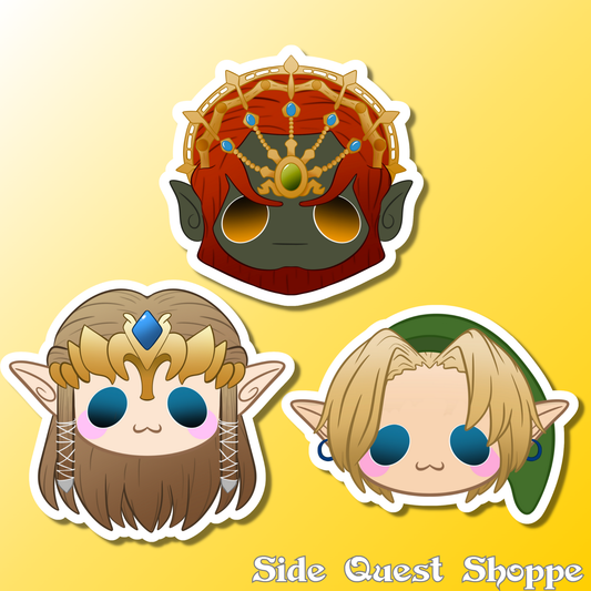 Hero of Legend Game Water Resistant Vinyl Sticker
