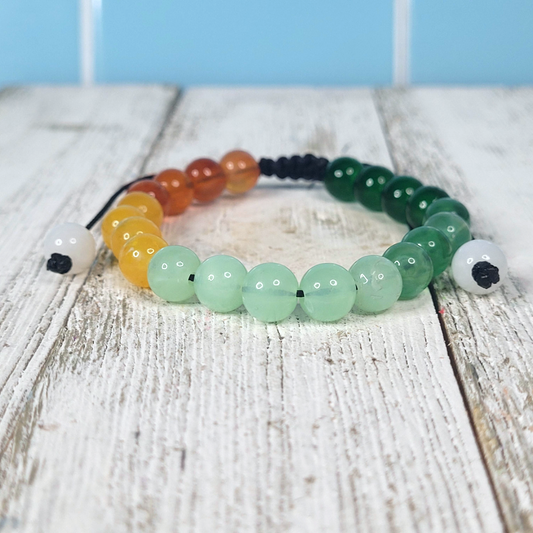 Citric Acid Adjustable Bead Bracelet