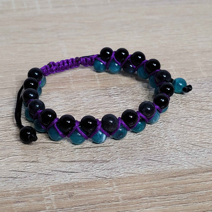 Abyss Double Row Bead Bracelet
