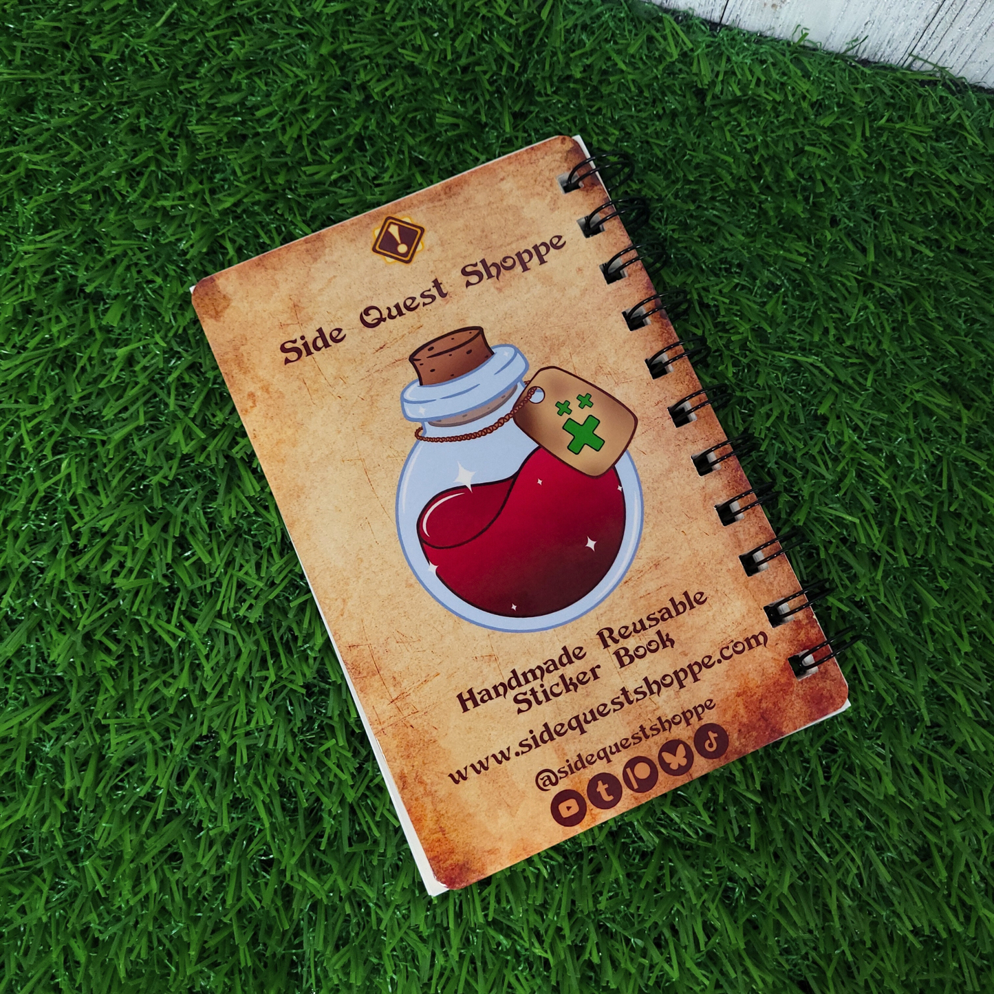 DnD Reusable Sticker Book