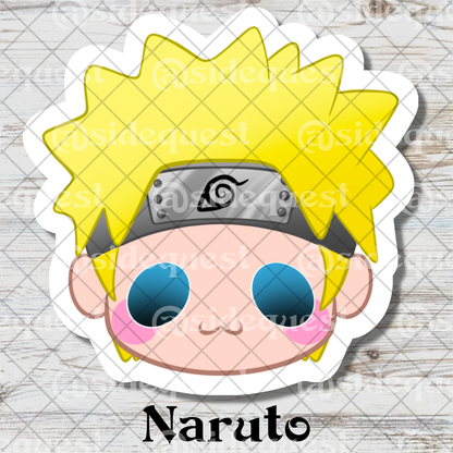 Ninja Anime Water Resistant Vinyl Sticker
