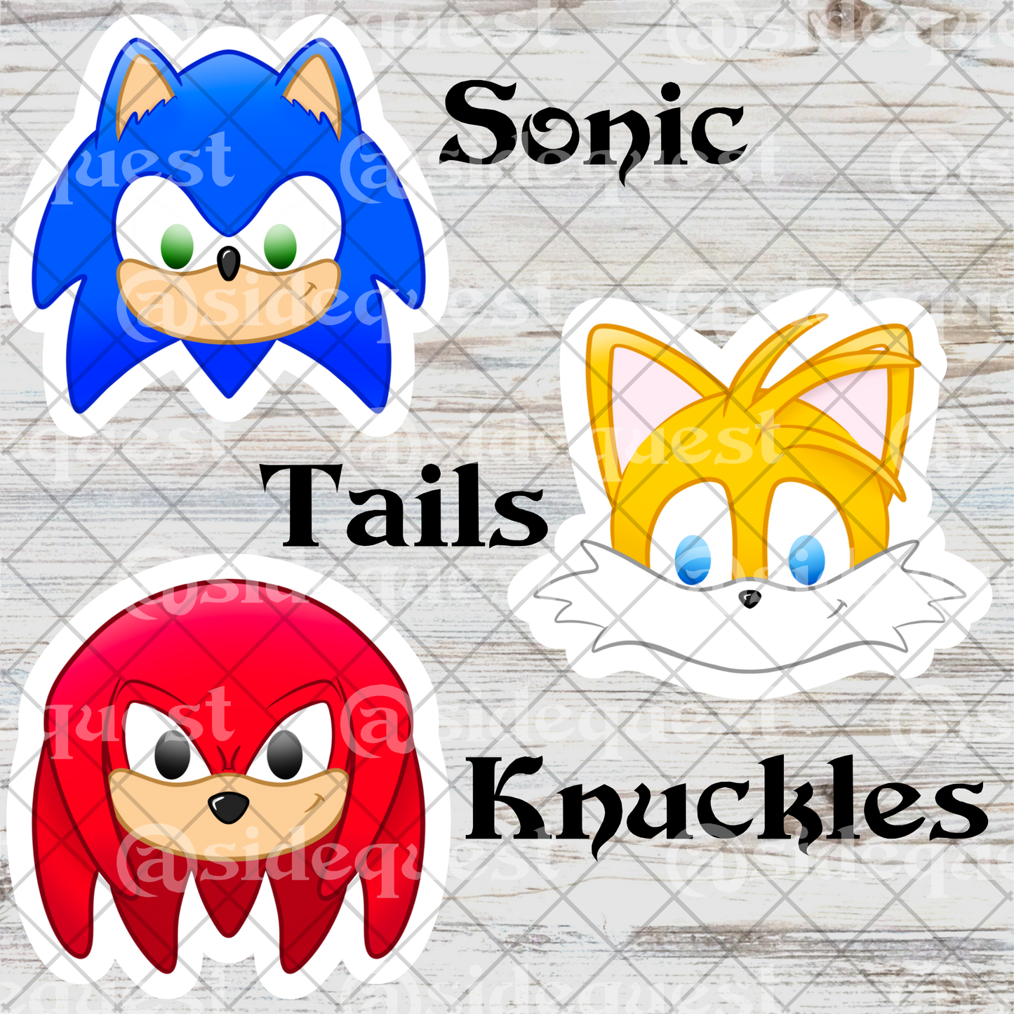 Super Hedgehogs Water Resistant Vinyl Sticker