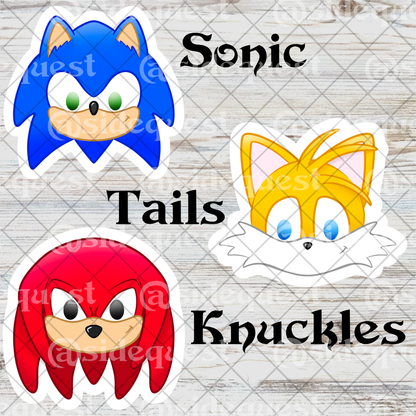 Super Hedgehogs Water Resistant Vinyl Sticker