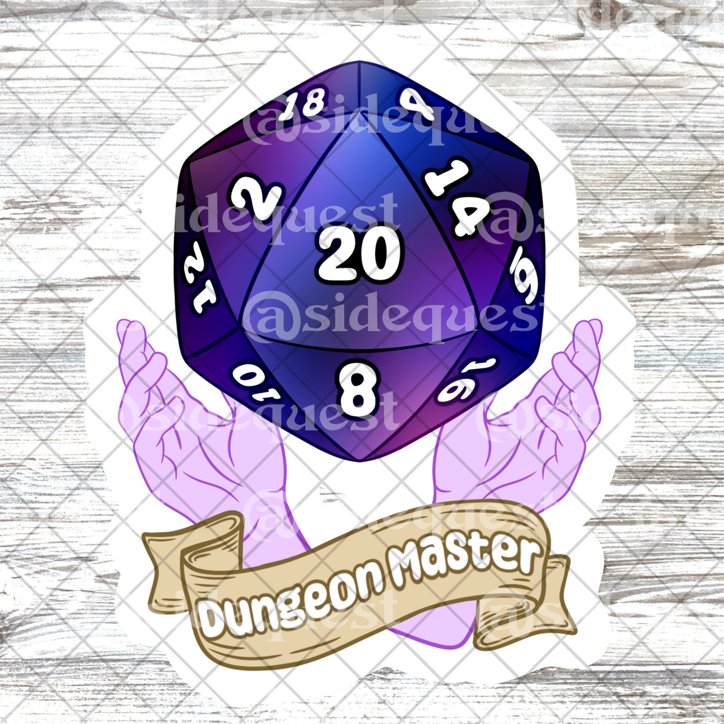 DnD Class Water Resistant Vinyl Sticker