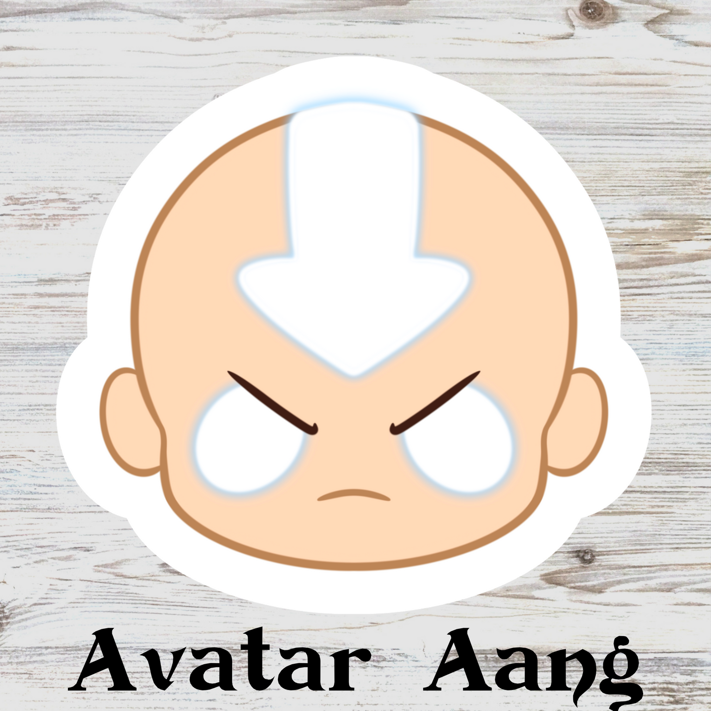 Element Bender Cartoon Water Resistant Vinyl Sticker