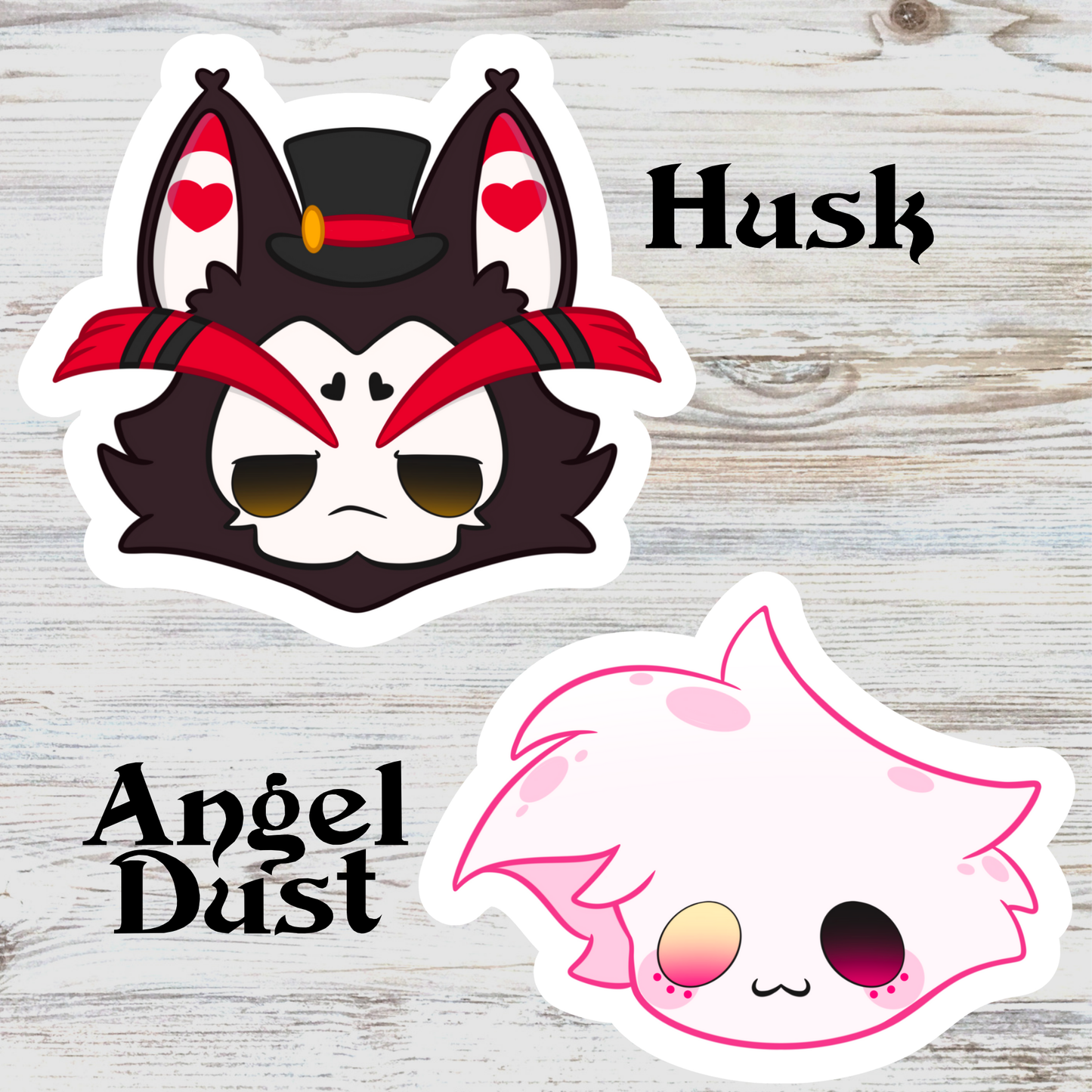 Hazbin Water Resistant Vinyl Sticker