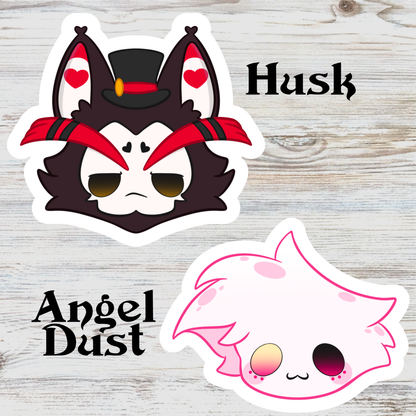 Hazbin Water Resistant Vinyl Sticker