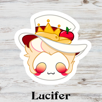 Hazbin Water Resistant Vinyl Sticker